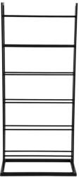 PT LIVING Fekete fém bortartó polcos állvány, palackok száma 5 38x84, 5x20 cm Single Floor - PT LIVING