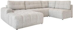 Miuform Bézs kinyitható tárolóhelyes moduláris sarokkanapé (jobb oldali) Lulu - Miuform - bonami - 837 240 Ft
