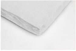 My House Fehér kétszemélyes mikroplüss lepedő, 180 x 200 cm - My House