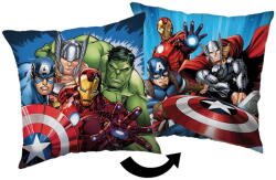 Jerry Fabrics Fleece gyerek párna 40x40 cm Avengers "Heroes" - Jerry Fabrics