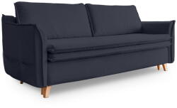 Miuform Sötétszürke-antracitszürke kinyitható kanapé 225 cm Charming Charlie - Miuform