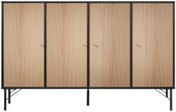 Hammel Furniture Komód tölgyfa dekorral Hammel Mistral Kubus, 136 x 89 cm