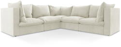 Makamii Bézs sarokkanapé Manao - Makamii