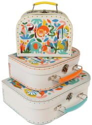 Rex London Gyerek bőrönd készlet 3 db-os Wild Wonders - Rex London