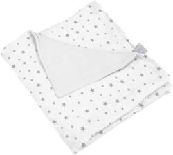 Bébé Douceur Fehér muszlin gyerek takaró 75x75 cm - Bébé Douceur