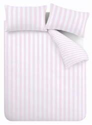 Sassy B Fehér-rózsaszín egyszemélyes ágyneműhuzat 135x200 cm Stripe Tease - Sassy B