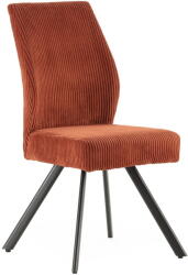 Marckeric Narancssárga kordbársony étkezőszék szett 2 db-os Anibal - Marckeric