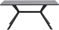 WOOOD Bruno fekete étkezőasztal, 160 x 90 cm - WOOOD