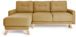 Bonami Selection Pop sárga kinyitható variálható sarokkanapé - Bonami Selection