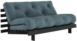 Karup Design Petróleumkék kinyitható kanapé 160 cm Roots Black Night - Karup Design