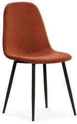 Marckeric Terrakotta színű kárpitozott étkezőszék szett 4 db-os Minka - Marckeric