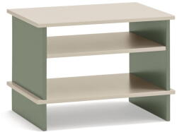 Teulat Zöld-krémszínű éjjeliszekrény Inari - Teulat