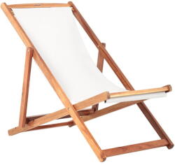 Bonami Essentials Bézs-sötét natúr színű tömörfa kerti napozóágy Dionysus - Bonami Essentials