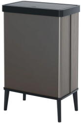 Keter Szürke újrahasznosított műanyag érintésre nyíló szemetes 54 l Verto High - Curver