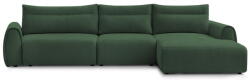 Bobochic Paris Sötétzöld sarokkanapé Aden - Bobochic Paris