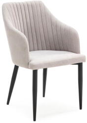 Marckeric Világosszürke kárpitozott étkezőfotel szett 2 db-os Nadi - Marckeric