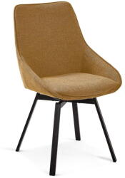 Kave Home Haston mustársárga forgószék - Kave Home