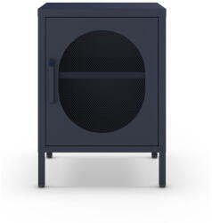 Marckeric Sötétkék fém éjjeliszekrény Diora - Marckeric