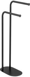 WENKO Fekete acél törölközőtartó állvány Levante - Wenko