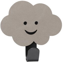 LIND DNA Szürke öntapadós acél akasztó Cloud Nupo - LIND DNA