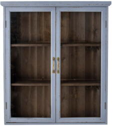 Bloomingville Kék jegenyefenyő függő tálalószekrény 81x91 cm Hazem - Bloomingville