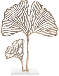 Light & Living Fém szobor (magasság 48 cm) Leaf - Light & Living