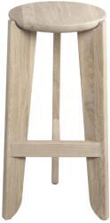 Blomus Natúr színű tölgyfa bárszék (ülésmagasság 75 cm) Eli - Blomus