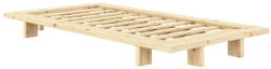 Karup Natúr színű borovi fenyő egyszemélyes ágy ágyráccsal 90x200 cm Japan - Karup Design
