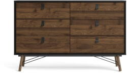Tvilum Ry sötétbarna komód, 150 x 95 cm - Tvilum