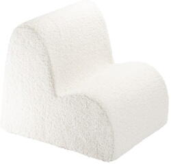 Wigiwama Krémszínű buklé gyerek fotel Cloud - Wigiwama