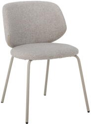 Bloomingville Világosszürke étkezőszék szett 2 db-os Ponte - Bloomingville