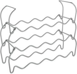 Metaltex Wine háromszintes borosüveg tartó 12 palackhoz, hossz 45 cm - Metaltex