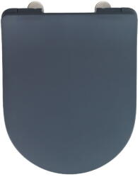 WENKO Sedilo Grey szürke WC-ülőke, 45, 2 x 36, 2 cm - Wenko