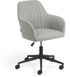 Kave Home Madina világosszürke irodai szék - Kave Home