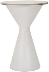 Mauro Ferretti Kerek tárolóasztal kerámia asztallappal ø 44 cm Fush - Mauro Ferretti