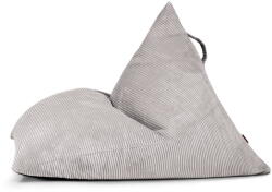 SLOWDOWN Világosszürke kordbársony babzsákfotel Razz - SLOWDOWN
