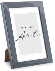 knor Szürke műanyag képkeret 17x22 cm