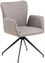 Actona Szürke kárpitozott étkezőfotel szett 2 db-os Laura - Actona