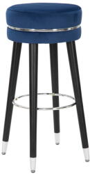 Mauro Ferretti Kék kárpitozott bárszék (ülésmagasság 74 cm) Paris - Mauro Ferretti