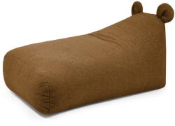 SLOWDOWN Barna buklé gyerek babzsákfotel Snug 130 Bear - SLOWDOWN