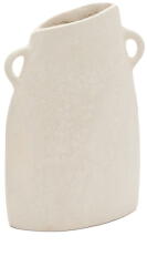 Kave Home Krémszínű kézzel készített váza (magasság 27 cm) Neti - Kave Home