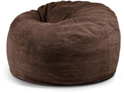 SLOWDOWN Sötétbarna kordbársony babzsákfotel Om 110 - SLOWDOWN