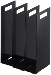 Yamazaki Fekete fém törölközőtartó állvány szett 2 db-os Tower - YAMAZAKI