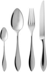 Gense Ezüstszínű rozsdamentes acél evőeszköz készlet 16 db-os Indra - Gense