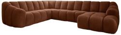 Miuform Terrakotta színű sarokkanapé (bal oldali-U alakú) Shell - Miuform