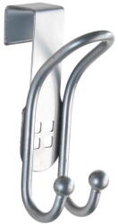 Wenko Door Hook 2 db-os ezüstszínű akasztó szett ajtóra - Wenko