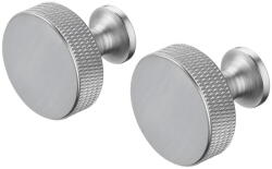 Blomus Matt ezüstszínű fali fém akasztó szett 2 db-os Rof - Blomus