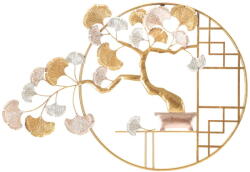 Mauro Ferretti Fém fali dekoráció 91, 5x63 cm Nippon - Mauro Ferretti