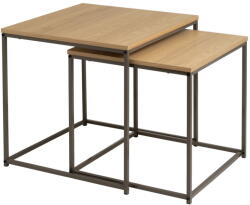 Unimasa Tárolóasztal szett 2 db-os 50x50 cm - Casa Selección