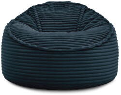 Bobochic Paris Sötétkék kordbársony babzsákfotel Socrate - Bobochic Paris